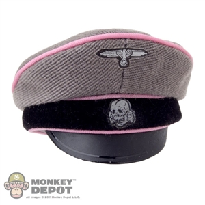 Hat Newline Miniatures German WWII SS Crusher Light Pink Piping