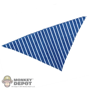 Scarf: Newline Miniatures Bandana (Blue Striped)