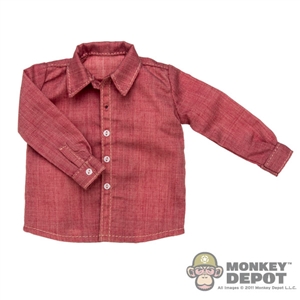 Shirt: Newline Miniatures Pinkish Red Dress Shirt