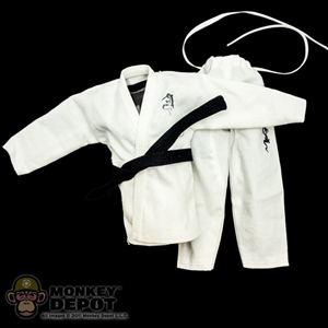 Uniform: Crazy Owner White Karate Uniform