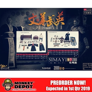 Boxed Figure: O-Soul Models Three Kingdoms Sima Yi Deluxe Version (OS-1813)