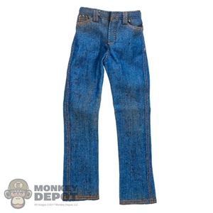 Pants: OneToys Lightly Blood Splattered Blue Jeans