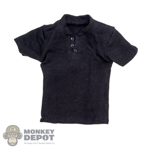 Shirt: OneToys Black Short Sleeve Shirt