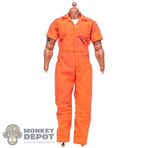 Uniform: OneToys Mens Prison Jumpsuit (Dirty)