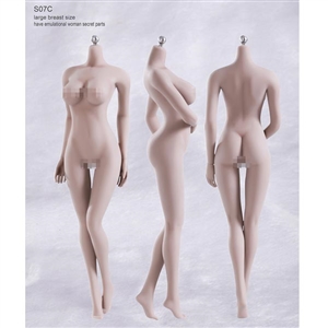 Boxed Figure: TBLeague Seamless Body in Pale/Large Breast (PL-MB2015S07C)