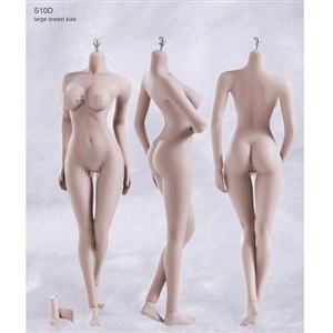 Boxed Figure: TBLeague Seamless Body in Pale/Large Breast w/Removable Feet (PL-MB2015S10D)