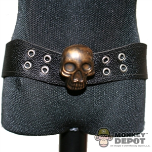 Belt: TBLeague Ltd Black w/ Skull Buckle Female