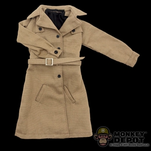 Coat: TBLeague Ltd Female Overcoat - Tan