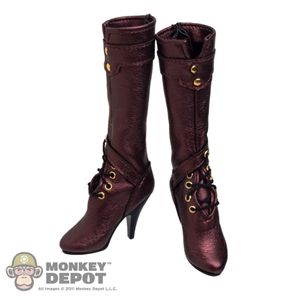 Boots: TBLeague Light Purple Metallic Boots