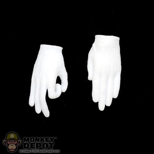 Hands: TBLeague Female White Gloved Attention Weapon Grip