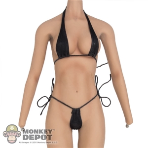 Bikini: TBLeague Black Bathing Suit