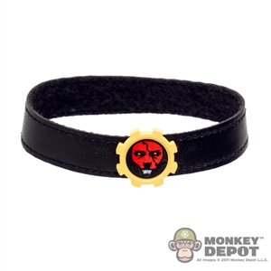 Belt: TBLeague Black Leatherlike Belt w/Tiger Gear Buckle