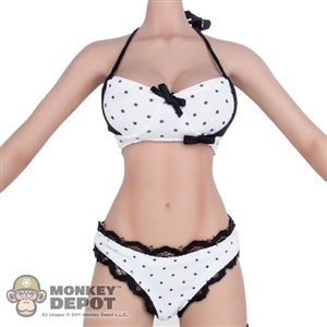 Underwear: TBLeague Black & White Polka Dot Top & Bottoms