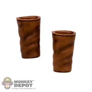 Armor: TBLeague Female Brown Forearm Guards