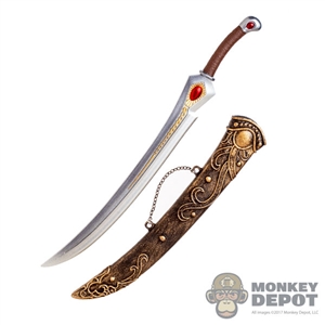 Sword: TBLeague Curved Sword w/Scabbard