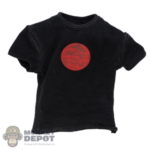 Shirt: TBLeague Mens Black Bloodshot T-Shirt