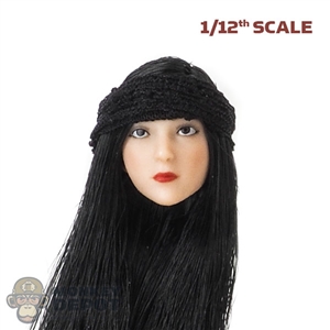 Band: TBLeague 1/12th Black Cloth Hair Band