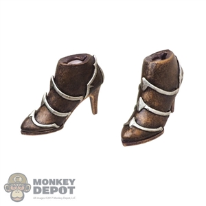 Boots: TBLeague Female Molded High-Heeled Boots