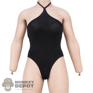 Suit: TBLeague Female Black Bodysuit