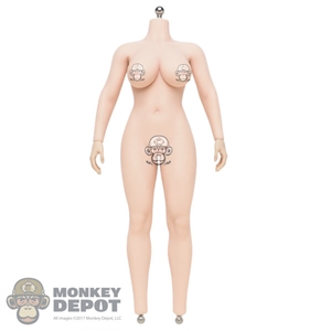 Figure: TBLeague Large Pale Bust Fuller Seamless Body w/Hands