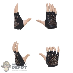 Hands: TBLeague Female Molded Bronze Tone Hand Set