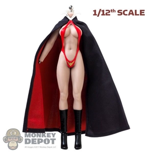 Cape: TBLeague 1/12th Female Hoodless Cloak