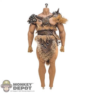 Figure: TBLeague Barbarian Soul Seamless Muscle Body w/Battle Skirt, Straps and Shoulder Armor