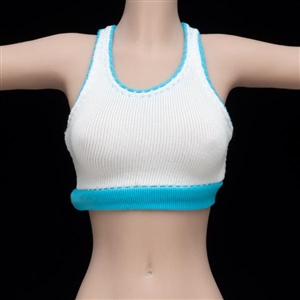 Shirt: TBLeague Female Light Blue Crop Top