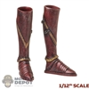 Boots: TBLeague 1/12th Molded Female Crimson Boots w/Leg Armor