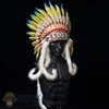 Headdress: TBLeague Male War Bonnet (Lighter Feathers)