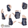 Hands: TBLeague Female Molded Fingerless Gloved Hand Set