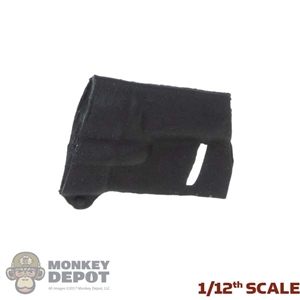 Holster: PC Toys 1/12th Molded Black Revolver Belt Holster