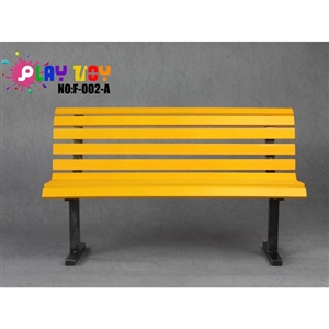 Diorama Bench: Play Toy Yellow Park Bench (F-002-C)
