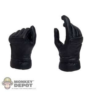 Hands: Play Toy Hit Girl Black Gloved Pistol Grip (Left Hand)