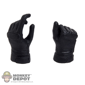 Hands: Play Toy Hit Girl Black Gloved Pistol Grip (Right Hand)