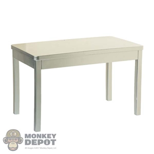 Table: Present Toys Silver Rectangular Table