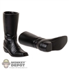 Shoes: Present Toys Mens Molded Black Cowboy Boots