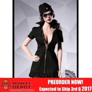 Uniform Set: POP Toys Sexy War Women Suit Cloth Version Black (POP-F27B)