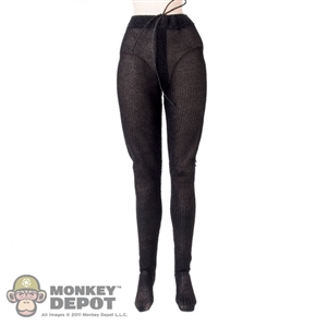 Stockings: POP Toys Female Black Leggings