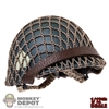 Helmet: POP Toys 1/12th Mens M2 Paratrooper Metal Helmet