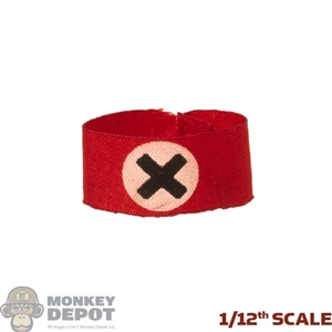 Armband: POP Toys 1/12th Mens Red X Armband