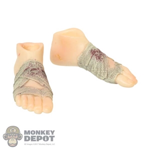 Feet: POP Toys Female Feet w/Bandages (Bloody)