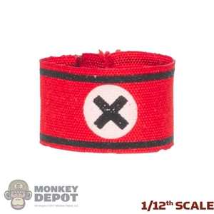 Armband: POP Toys 1/12th Mens Red X Armband