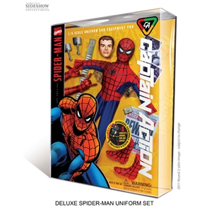 Boxed Set: Round 2 Corp Captain Action "Spider-Man" Deluxe Costume Set (901438)
