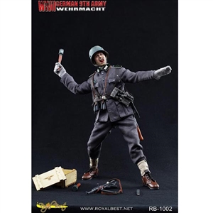 Boxed Figure: Royal Best German 9th Army WEHRMACHT " Johann Alber " (RB-1002)