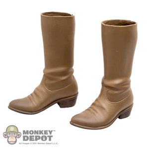 Boots: Redman Molded Cowboy Boots w/Ankle Pegs