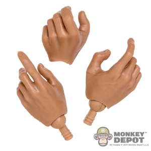 Hands: RedMan Hand Set w/Two Wrist Pegs
