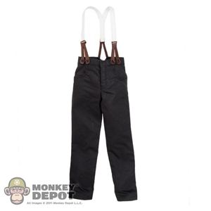 Pants: Redman Black Slacks w/Suspenders