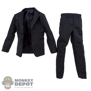 Suit: Redman Mens Black Suit