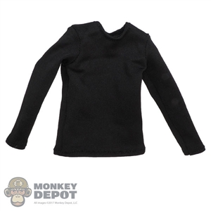 Shirt: Redman Female Teenage Black Long Sleeve Shirt